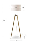 Anchorage Tri-pod Floor Lamp thumbnail 4