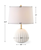 Lynna Ivory Table Lamp thumbnail 4