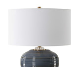 Moher Glossy Blue Table Lamp thumbnail 6