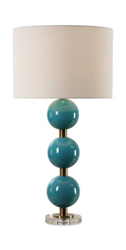Palawan Blue Glaze Table Lamp
