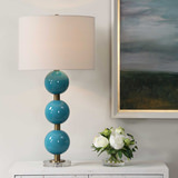 Palawan Blue Glaze Table Lamp thumbnail 7