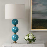 Palawan Blue Glaze Table Lamp thumbnail 8