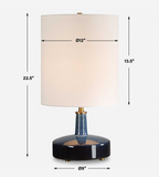 Abyss Blue Table Lamp thumbnail 4
