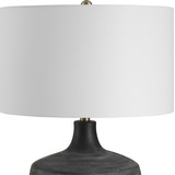 Graphite Ribbed Table Lamp thumbnail 8