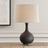 Rimini Black Glaze Table Lamp thumbnail 7