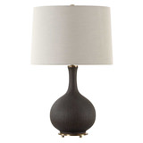 Rimini Black Glaze Table Lamp thumbnail 5
