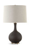 Rimini Black Glaze Table Lamp thumbnail 5