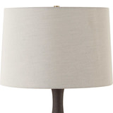 Rimini Black Glaze Table Lamp thumbnail 6