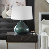 Killarney Distressed Green Table Lamp thumbnail 6