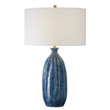 Bixby Blue Table Lamp thumbnail 1