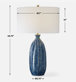 Bixby Blue Table Lamp thumbnail 2