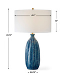 Bixby Blue Table Lamp thumbnail 2
