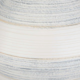 Potter Striped Ivory Blue Table Lamp thumbnail 1