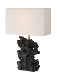 Basalt Black Stone Table Lamp thumbnail 1