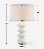 Liora White Table Lamp thumbnail 4