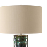 Loch Green Glaze Table Lamp thumbnail 6