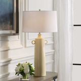 Florero Pale Yellow Table Lamp thumbnail 6