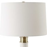 Plinth White Marble Table Lamp thumbnail 6