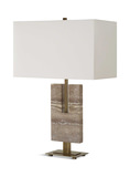 Turning Point Travertine Table Lamp thumbnail 5