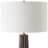 Forage Dark Scalloped Table Lamp thumbnail 6