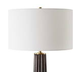 Forage Dark Scalloped Table Lamp thumbnail 6