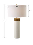Wessex White Table Lamp thumbnail 3