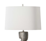 Free Flowing Nickel Table Lamp thumbnail 7