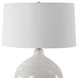 Dribble White Glaze Table Lamp thumbnail 7