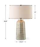 Strata Tan Glaze Table Lamp thumbnail 4