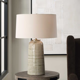 Strata Tan Glaze Table Lamp thumbnail 7