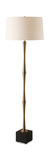 Shino Antique Brass Floor Lamp thumbnail 1