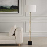 Shino Antique Brass Floor Lamp thumbnail 8