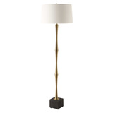 Shino Antique Brass Floor Lamp thumbnail 5