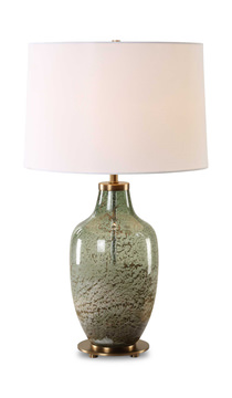 Chianti Olive Glass Table Lamp