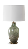 Chianti Olive Glass Table Lamp thumbnail 5
