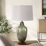 Chianti Olive Glass Table Lamp thumbnail 8
