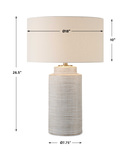 Crimp Ribbed Table Lamp thumbnail 4