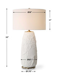 Vida White Table Lamp thumbnail 4