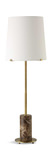 Sepia Brown Marble Buffet Lamp thumbnail 4