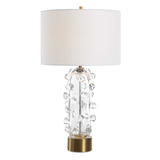 Aura Clear Glass Table Lamp thumbnail 1