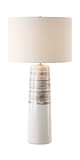 Haven White Glaze Table Lamp thumbnail 1