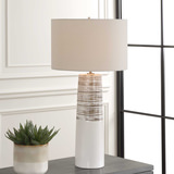Haven White Glaze Table Lamp thumbnail 2