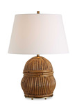 Reed Honey Rattan Table Lamp thumbnail 1