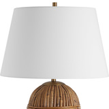 Reed Honey Rattan Table Lamp thumbnail 6