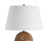 Reed Honey Rattan Table Lamp thumbnail 6