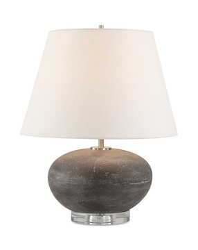 Beckley Gray Stone Table Lamp