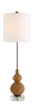 Sienna Caramel Glass Buffet Lamp thumbnail 1