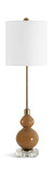 Sienna Caramel Glass Buffet Lamp thumbnail 4