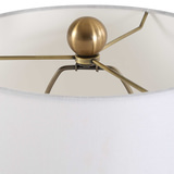 Sienna Caramel Glass Buffet Lamp thumbnail 2