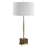 Booker Thin Brass Table Lamp thumbnail 4